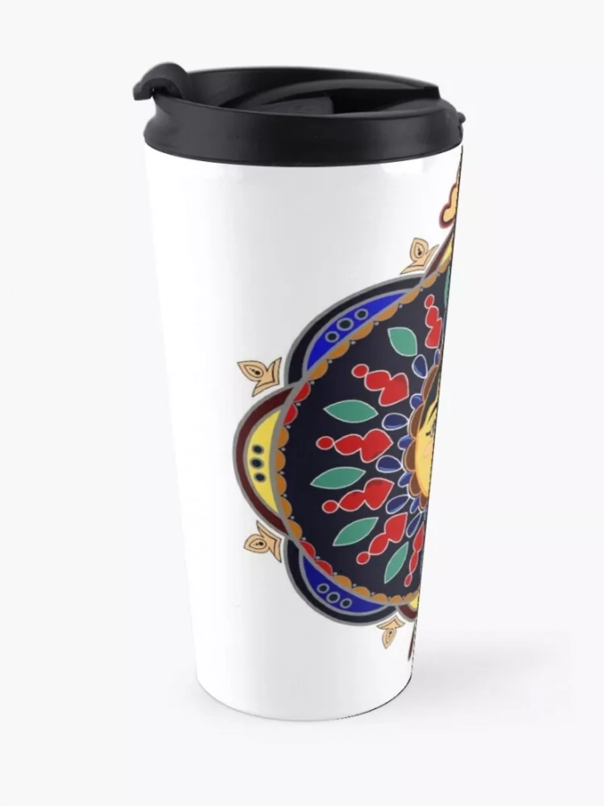 Persian Illustration Negareh Patterned Illustration Coffee Cup
