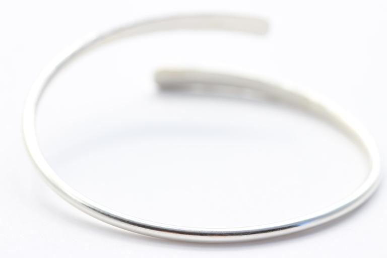 Parallel Sterling Silver Bracelet