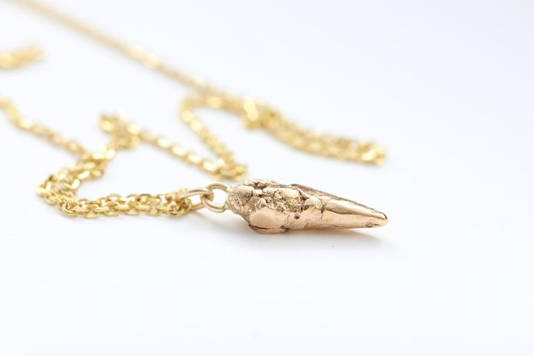 The Golden Icicle Necklace