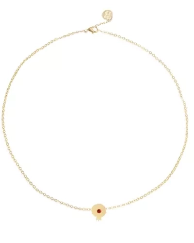 Tiny Pomegranate Choker Necklace