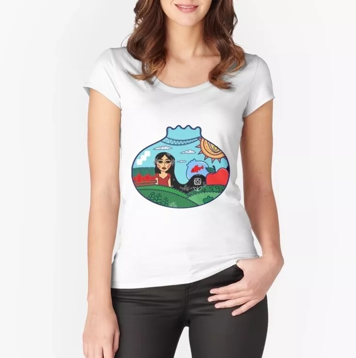 Persian 7seen Nowruz Illustration T-shirt In 3 Colors