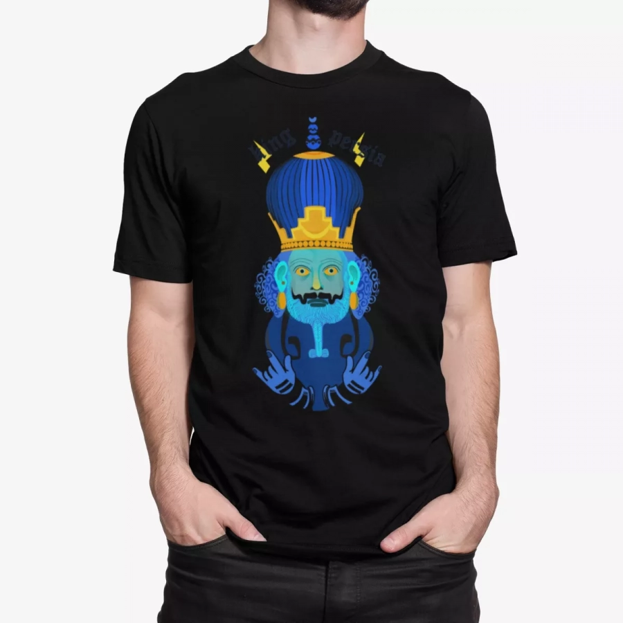 Persian King Black Unique T-shirt