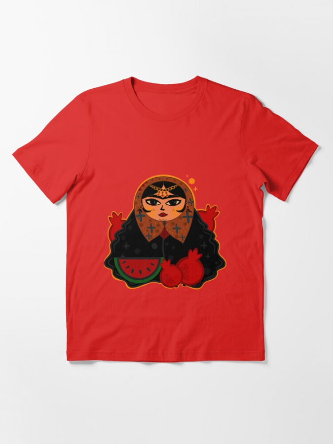 Persian Illustration Khanoom Kuchik Women's T-shirt 