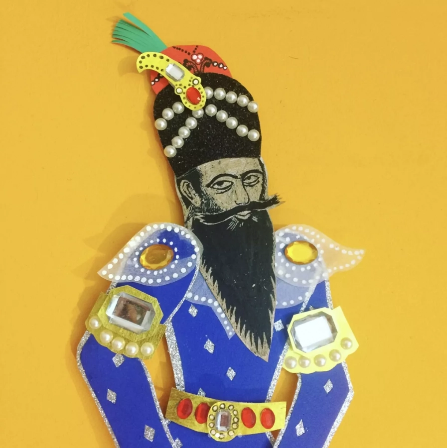 Paper Art Wall decoration - 80s Iranian song - m4