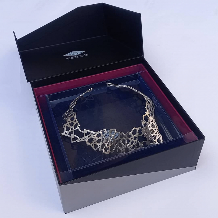 Award Winner Rhabsody Necklace Handmade In Silver
