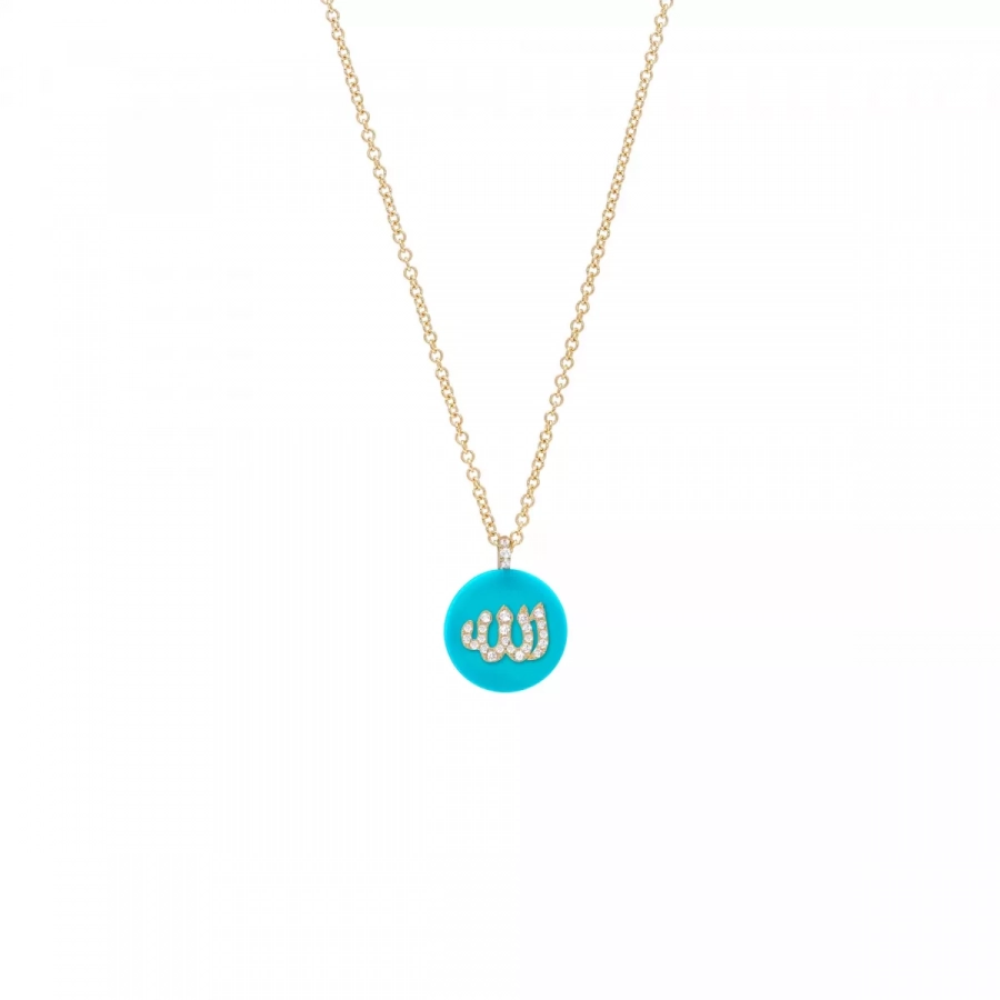 Co-exist – Allah Symbol on Gemstone