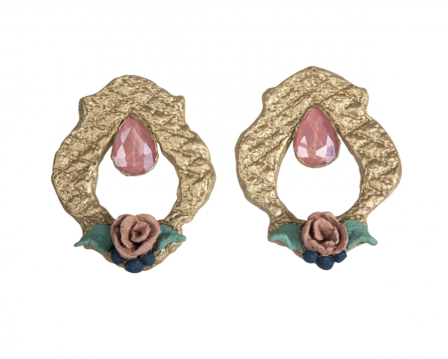 Sargol Light Recycled Paper Earrings 