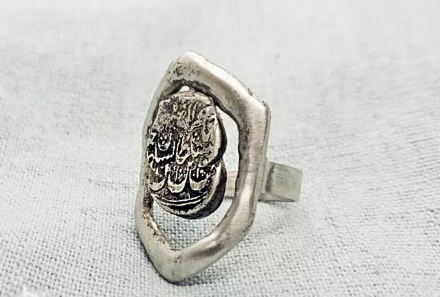 Persian Handmade And Written Silver Ring