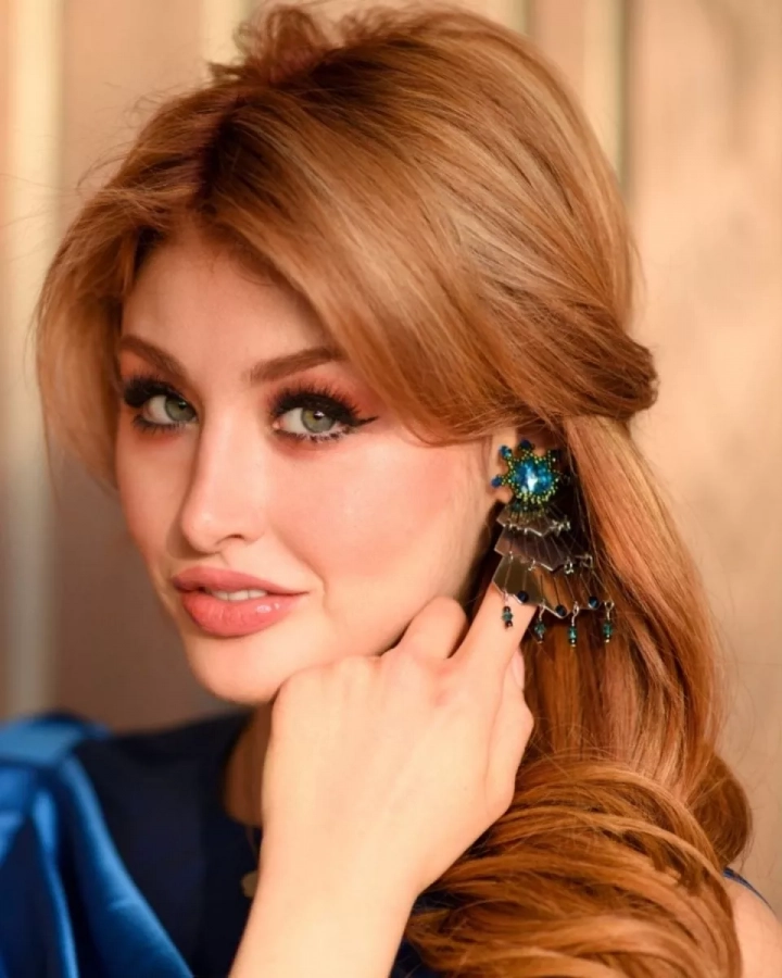 Tehran Tabaghati Mirror Earrings With Swarovski Crystals IAWF