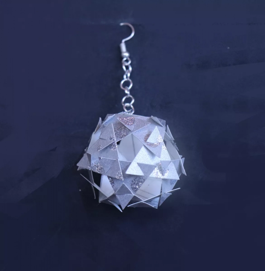 Geometric Origami earrings